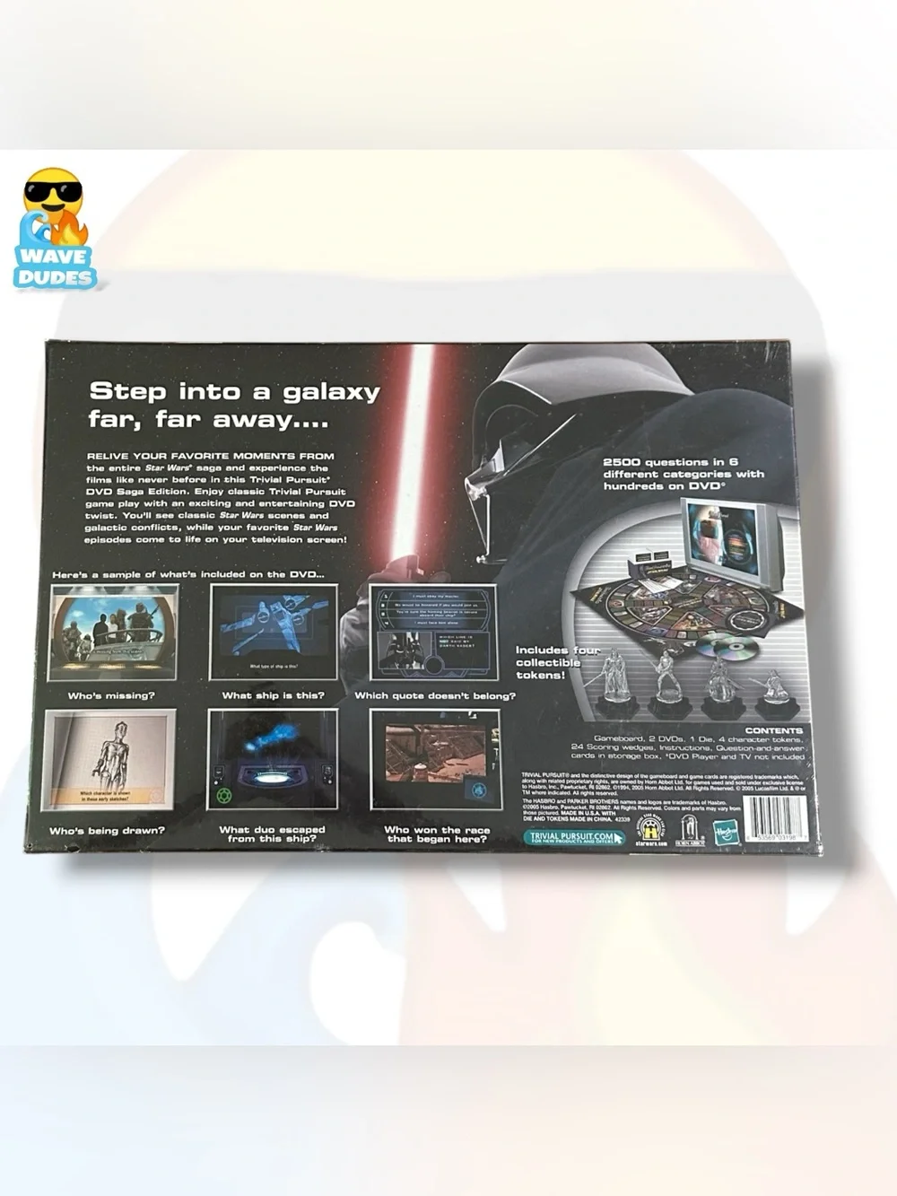 Trivial Pursuit DVD: Star Wars Saga Edition Game